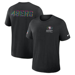 NFL San Francisco 49ers Tall 2025 NFL Crucial Catch Tri-Blend Dri-FIT T-Shirt
