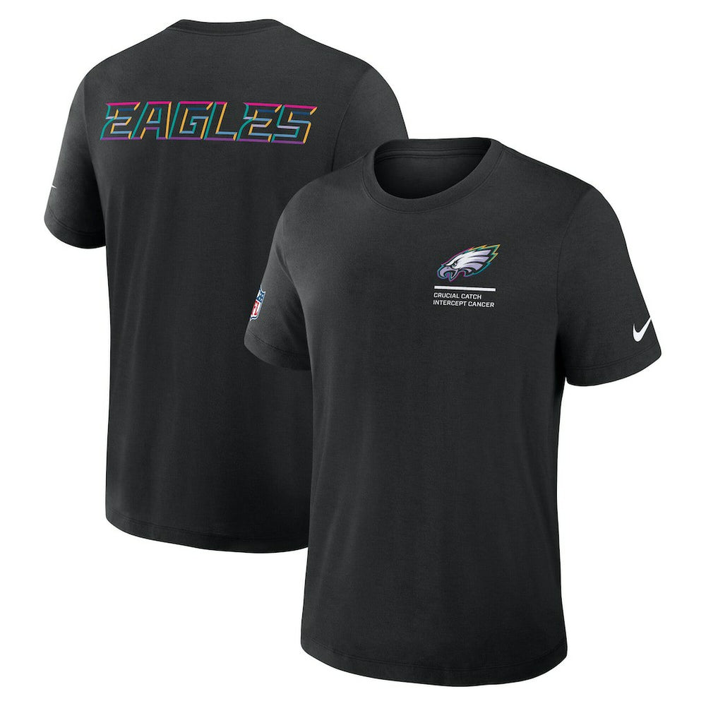 NFL Philadelphia Eagles Tall 2025 NFL Crucial Catch Tri-Blend Dri-FIT T-Shirt