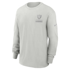 NFL Las Vegas Raiders Essential Heavy Max90 Long Sleeve T-Shirt