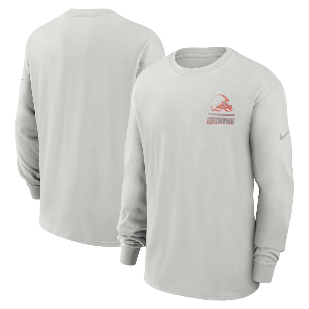 NFL Cleveland Browns Essential Heavy Max90 Long Sleeve T-Shirt
