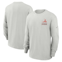 NFL Cleveland Browns Essential Heavy Max90 Long Sleeve T-Shirt