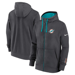 NFL Miami Dolphins Primetime Club Full-Zip Hoodie