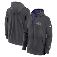 NFL Baltimore Ravens Primetime Club Full-Zip Hoodie