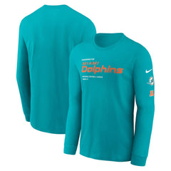 NFL Miami Dolphins Play to Win Essential Long Sleeve T-Shirt