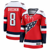 Alexander Ovechkin Washington Capitals Fanatics Women's Alternate Breakaway Player Jersey