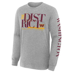 NFL Washington Commanders Hometown Sweep Legacy Long Sleeve T-Shirt