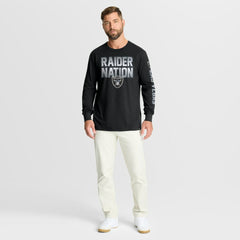 NFL Las Vegas Raiders Hometown Sweep Legacy Long Sleeve T-Shirt