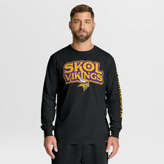 NFL Minnesota Vikings Hometown Sweep Legacy Long Sleeve T-Shirt