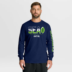NFL Seattle Seahawks Hometown Sweep Legacy Long Sleeve T-Shirt