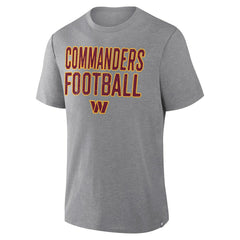 NFL Washington Commanders First Down Tribute Tri-Blend T-Shirt