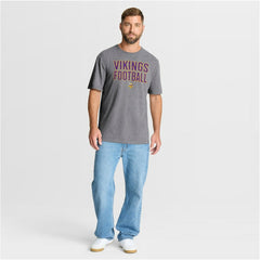 NFL Minnesota Vikings First Down Tribute Tri-Blend T-Shirt