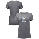 Manchester City 1863FC Women's Color Badge Tri-Blend T-Shirt / Soccer New
