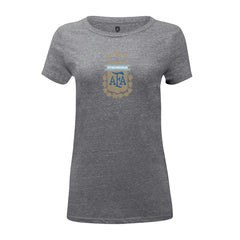 Argentina National Team 1863FC Women's Color Badge Tri-Blend T-Shirt / Soccer Hot sale