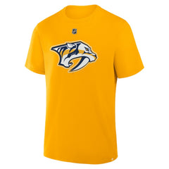 Filip Forsberg Nashville Predators Fanatics Authentic Stack Name & Number T-Shirt
