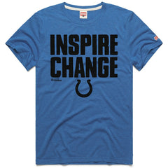 NFL Indianapolis Colts Homage Unisex 2024 Inspire Change Tri-Blend T-Shirt