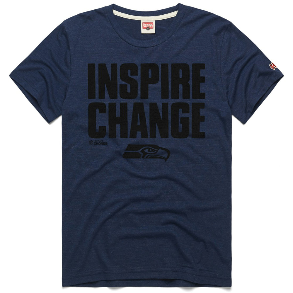 NFL Seattle Seahawks Homage Unisex 2024 Inspire Change Tri-Blend T-Shirt