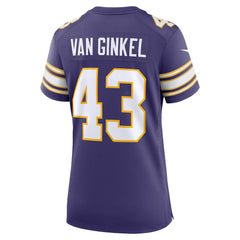 NFL Minnesota Vikings Andrew Van Ginkel Women's Alternate Game Jersey