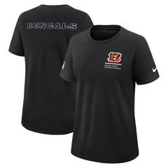 NFL Cincinnati Bengals Women's 2025 NFL Crucial Catch Tri-Blend Dri-FIT T-Shirt
