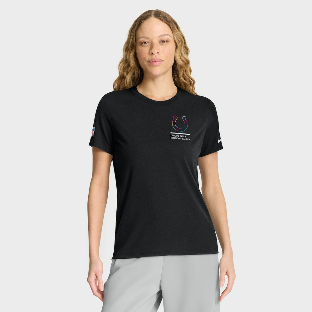 NFL Indianapolis Colts Women's 2025 NFL Crucial Catch Tri-Blend Dri-FIT T-Shirt