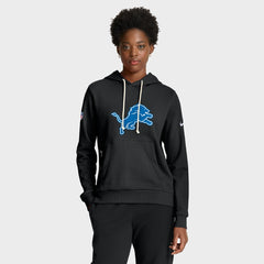NFL Detroit Lions Women's Throwback Sideline Standard Issue Dri-FIT Hoodie