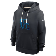 NFL Houston Texans Women's Throwback Sideline Standard Issue Dri-FIT Hoodie