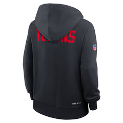 NFL Houston Texans Women's Throwback Sideline Standard Issue Dri-FIT Hoodie