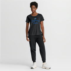 NFL Detroit Lions Women's Script Tri-Blend T-Shirt