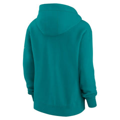 NFL Miami Dolphins Women's Phoenix Rewind Full-Zip Hoodie