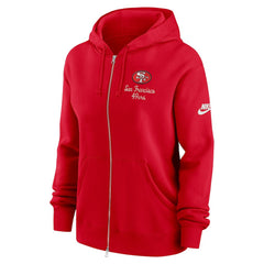 NFL San Francisco 49ers Women's Phoenix Rewind Full-Zip Hoodie