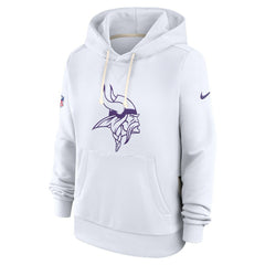 NFL Minnesota Vikings Women's Alternate Logo Sideline Standard Issue Dri-FIT Hoodie