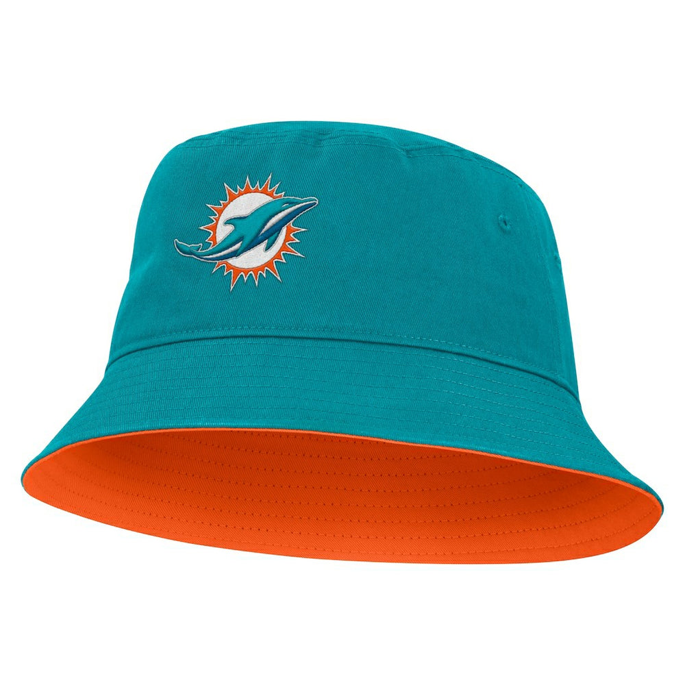 NFL Miami Dolphins Strong Side Bucket Hat