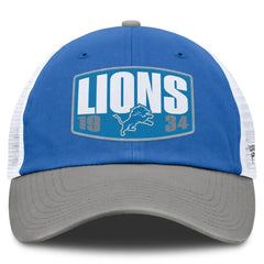 NFL Detroit Lions Franchise Trucker Adjustable Hat