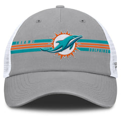 NFL Miami Dolphins Singleback Trucker Adjustable Hat