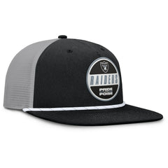NFL Las Vegas Raiders Edge Rush Trucker Adjustable Hat