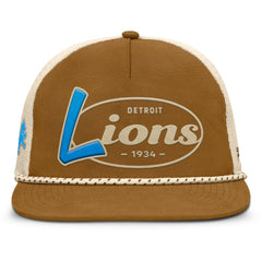 NFL Detroit Lions Iso Rope Trucker Adjustable Hat