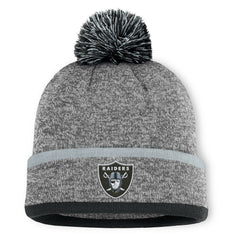 NFL Las Vegas Raiders Motion Cuffed Knit Hat with Pom