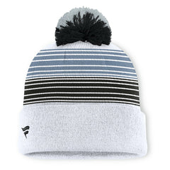 NFL Las Vegas Raiders Ghost Cuffed Knit Hat with Pom