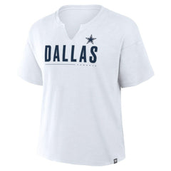 NFL Dallas Cowboys Women's Redzone Slub Boxy T-Shirt