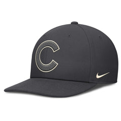 Chicago Cubs Statement Pro Snapback Hat - Anthracite | Nike