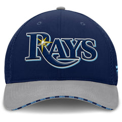 Tampa Bay Rays Pennant Flex Hat - Navy/Gray