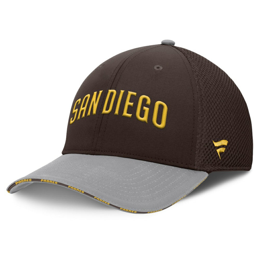 San Diego Padres Pennant Flex Hat - Brown/Gray