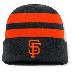 San Francisco Giants Baseline Cuffed Knit Hat - Black
