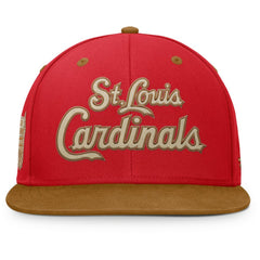 St. Louis Cardinals Splinter Fitted Hat - Red/Tan