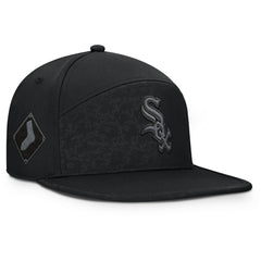 Chicago White Sox Platoon Snapback Hat - Black