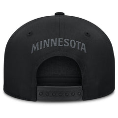 Minnesota Twins Platoon Adjustable Hat - Black