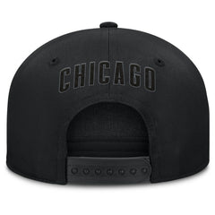 Chicago Cubs Platoon Snapback Hat - Black