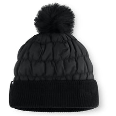 Cleveland Guardians Nightcap Cuffed Knit Hat with Pom - Black