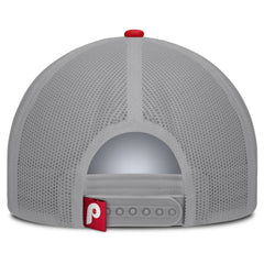 Philadelphia Phillies Designated A-Frame Foam Front Trucker Adjustable Hat - White/Red
