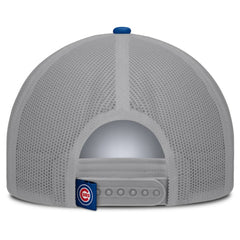 Chicago Cubs Designated A-Frame Foam Front Trucker Adjustable Hat - White/Royal