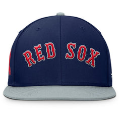 Boston Red Sox Yard Fitted Hat - Navy/Gray